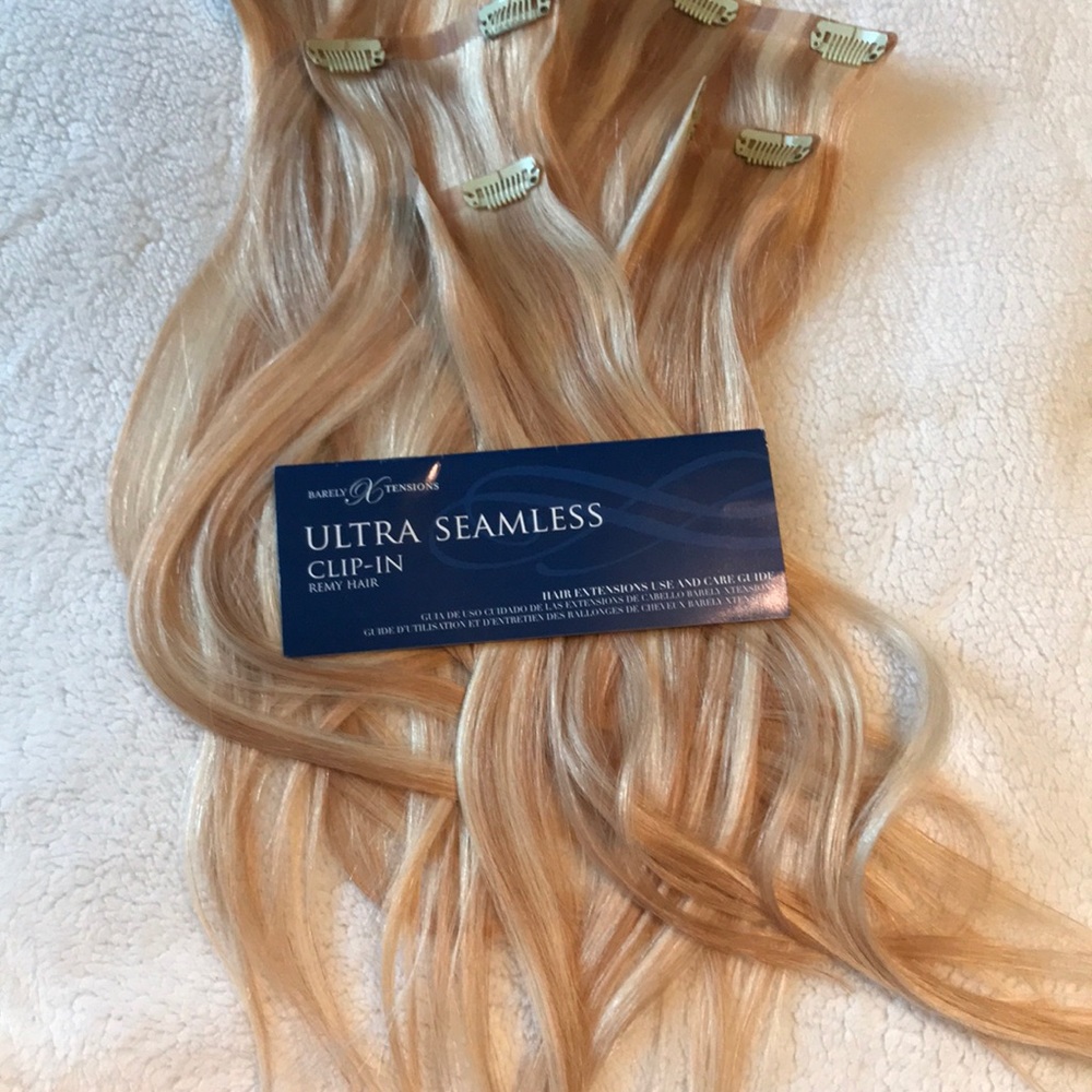 18”ultra seamless clip-in hair extensions